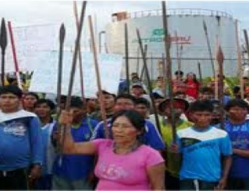 Peru’s Indigenous Unite to Preserve Rights <br/><span id='subsub' style='font-size: 15px;     color: #62761D;'>Peru’s indigenous communities are caught in a battle for self-determination, about land, natural resources, and their way of life.</span>